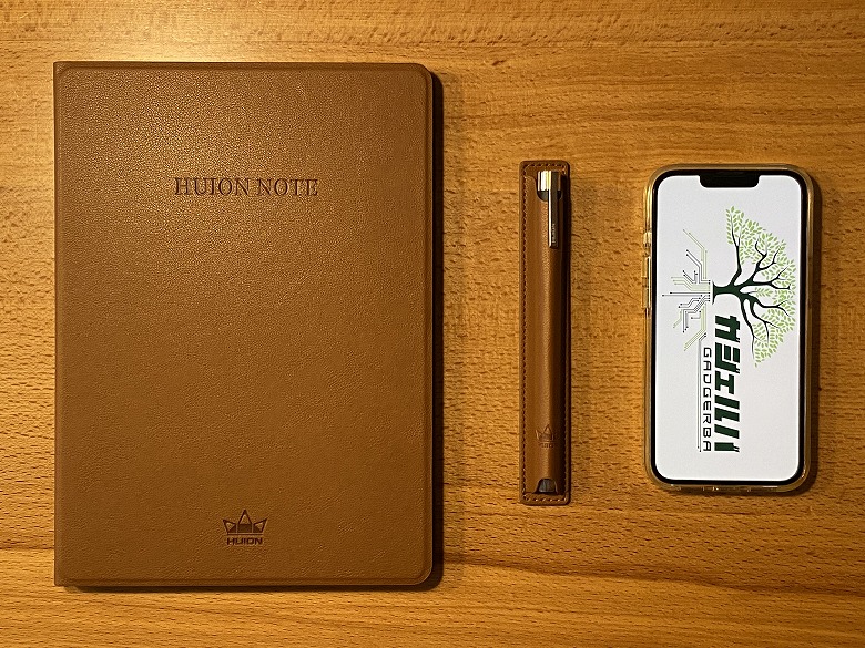 HUION Note X10 レビュー】紙に書いたことがリアルタイムにスマホへ
