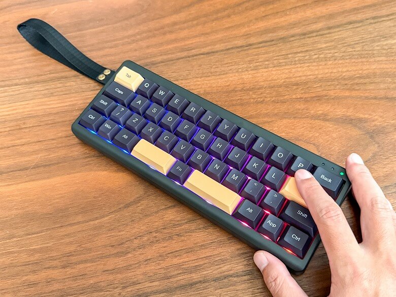 Epomaker TH40 レビュー】ウルトラコンパクト40%レイアウト！持ち運ん