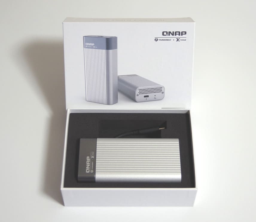 QNAP QNA-T310G1T Thunderbolt 3 10GbE アダプ QNA-T310G1T | Connect