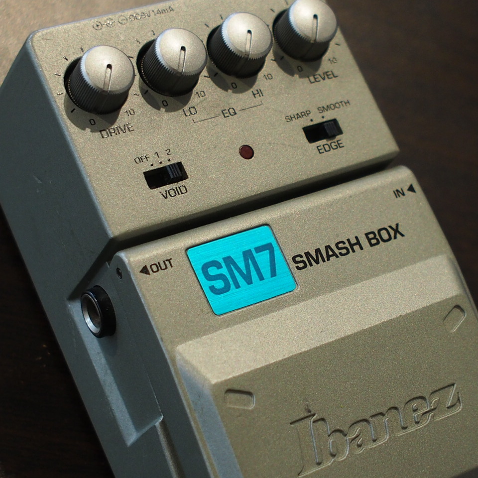 買取情報】ニューメタルもナンノソノ！『Ibanez SM7 SMASH BOX』楽器奏