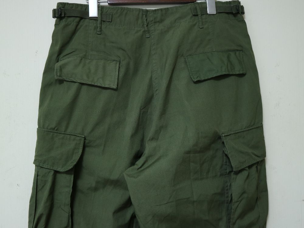 1967年 米軍 実物 M-R ジャングル ファティーグ パンツ 3RD ノンリップ