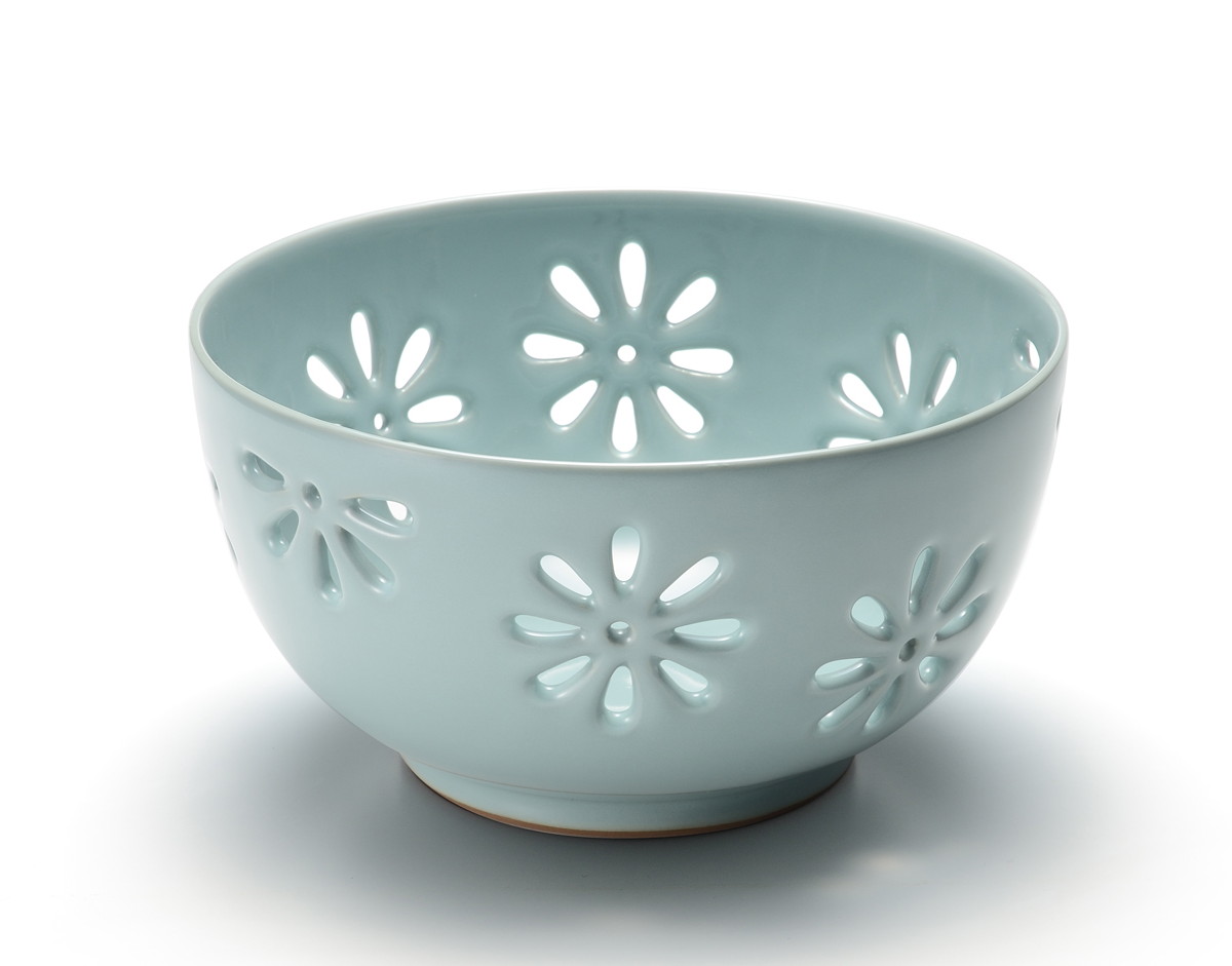 ☆管SI1057☆1000円～ 未使用 三代 諏訪蘇山 作 青磁 茶碗 共箱 古美術