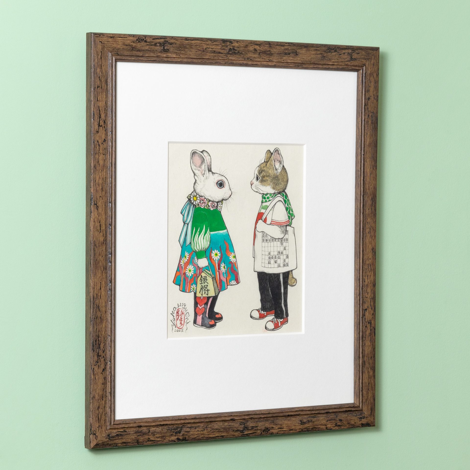 日本将棋連盟 応援「原画オークション」｜ボリス雑貨店 Boris Zakkaten