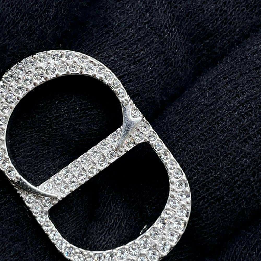 正規品】ChristianDior SV925 ブローチ CD IKON 正規品】ChristianDior