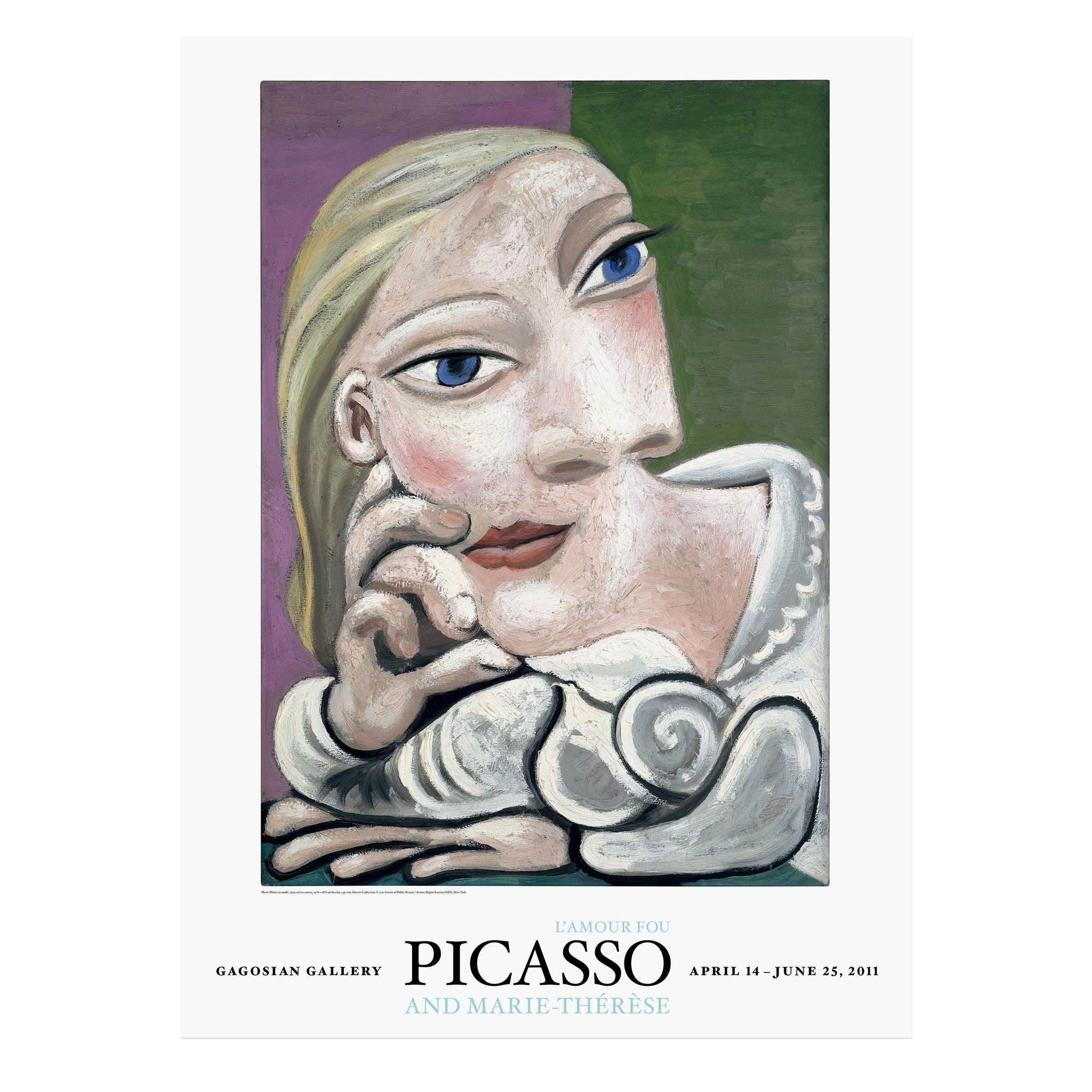 Picasso and Marie-Thérèse: L'amour fou Poster | Gagosian Shop