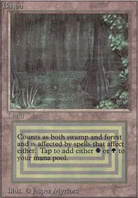 MTG Bayou 2ED アンリミテッド 英語 MTG Bayou 英語 アンリミテッド