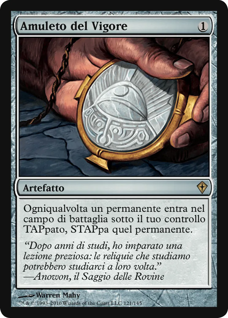 MTG 精力の護符 4枚セット【日本語版】 mtg 精力の護符 日本語