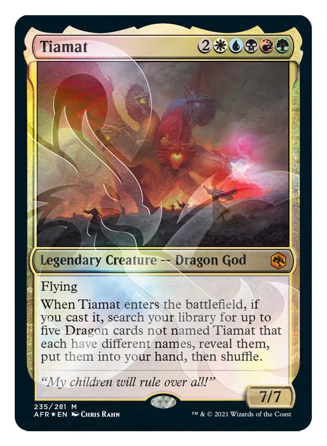 Tiamat MTG - Adventures in the Forgotten Realms #235 (English