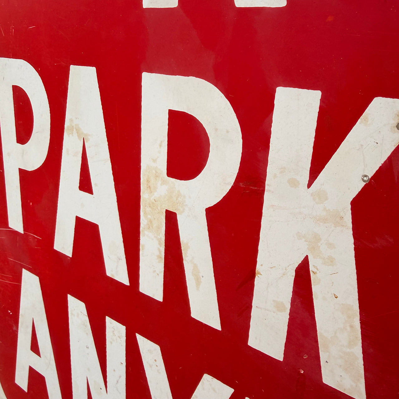 本物のアメリカンロードサイン】-No Parking Anytime- – Garage Outfitters