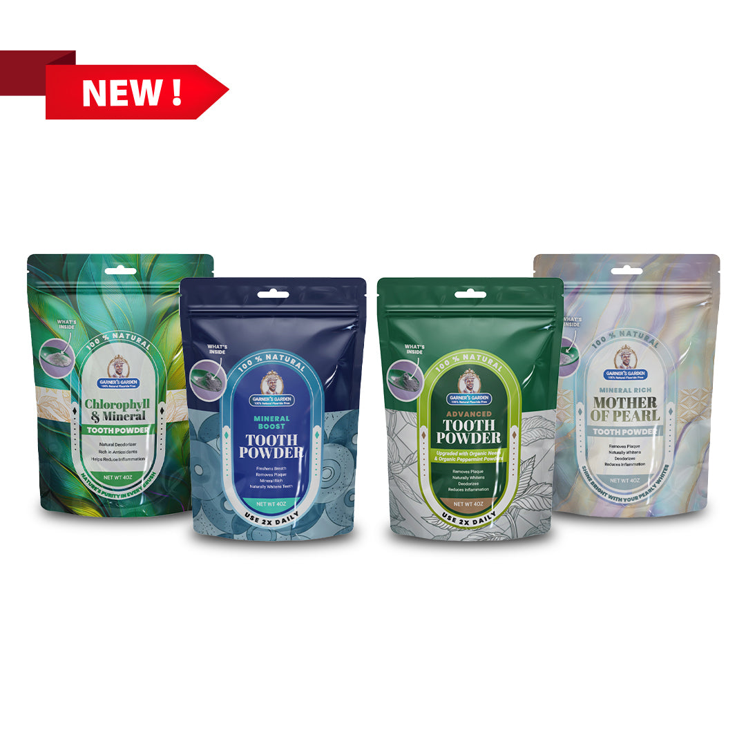 Tooth Powder - Fluoride Free – Garner's Garden