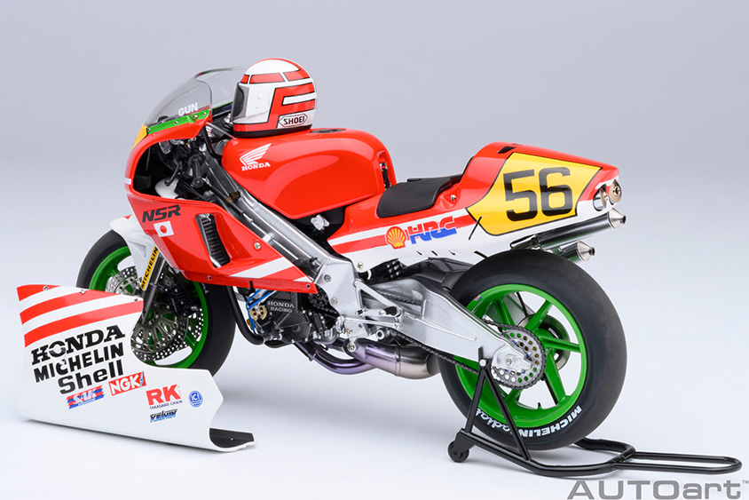 ミニカー】『バリバリ伝説』主人公の愛機ホンダ NSR500をリアルに