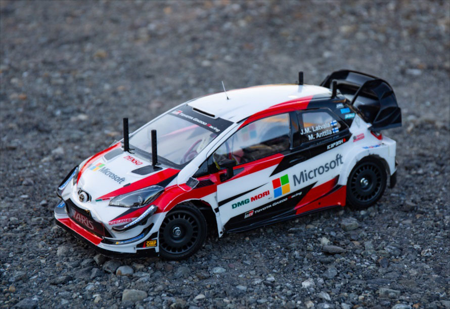 カミやん】タミヤRCボディ ヤリス WRC2024ラリージャパン カミやん