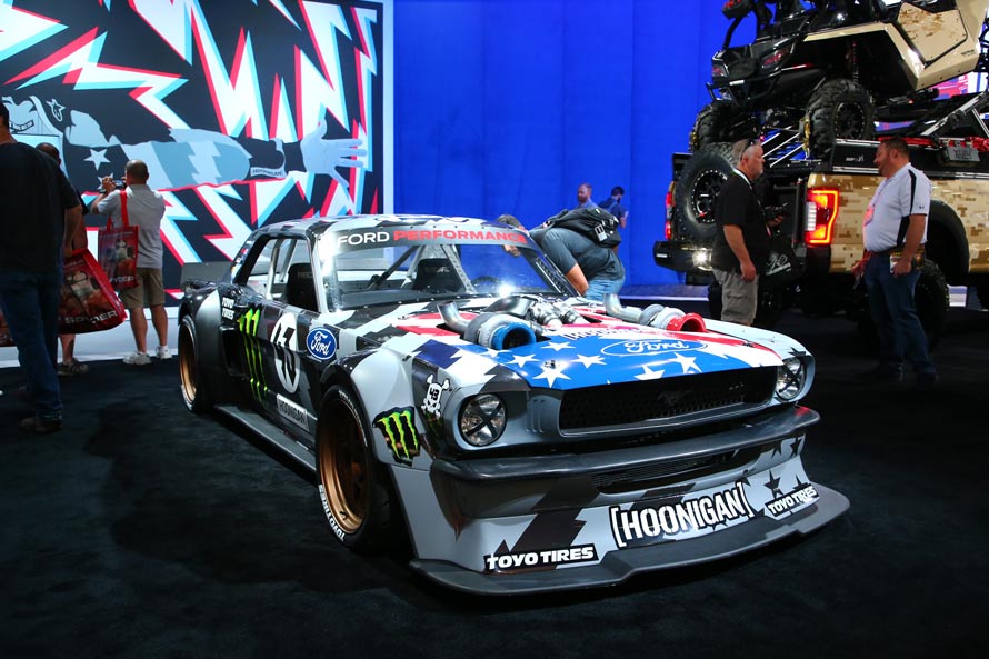 SEMA特集】ケン・ブロックのドリフトマシン『HOONICORN V2』、1400馬力