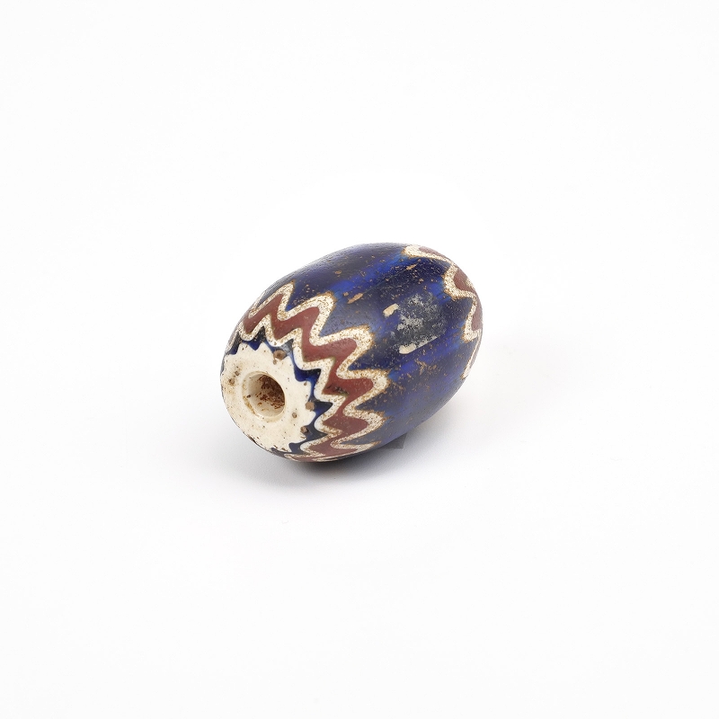 6層シェブロンビーズ 大玉【Antique Venetian 6 Layer Chevron Beads