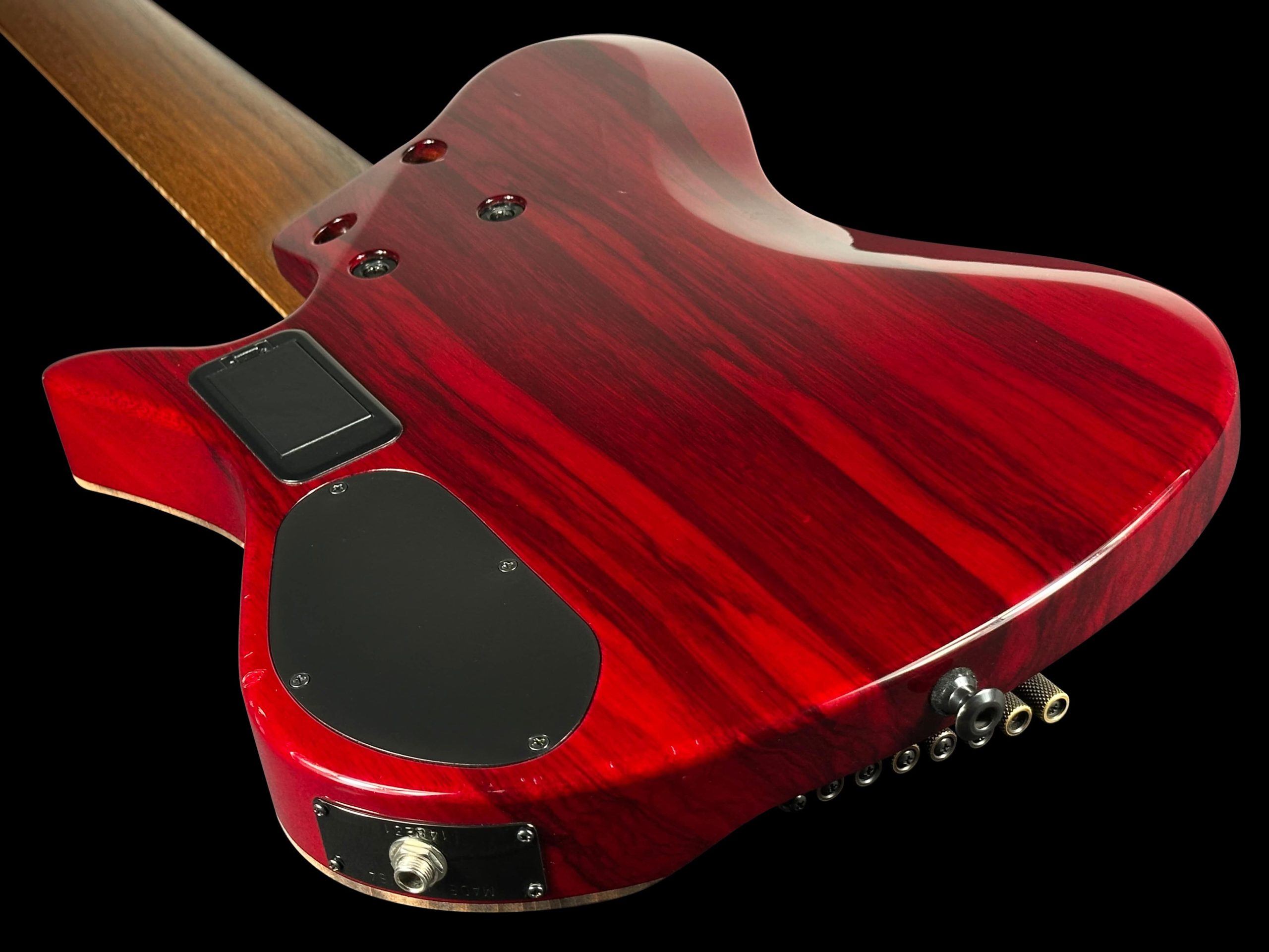 2020 Kiesel Zeus Custom Headless 8-String Multi-Scale Flame Top