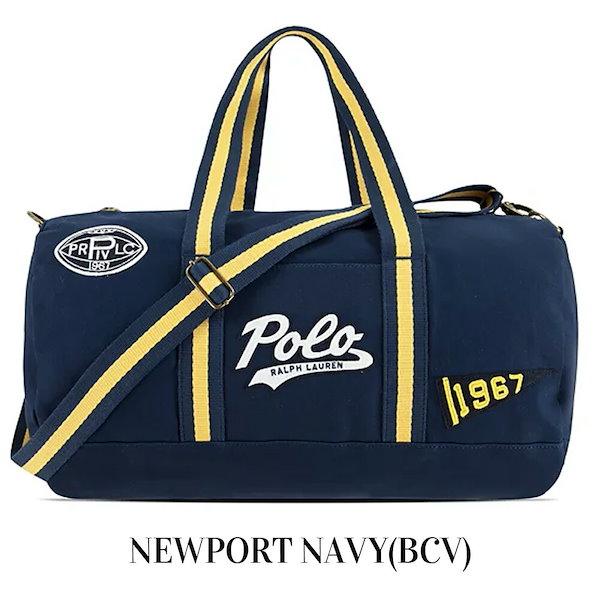 Qoo10] POLO Ralph Lauren ボストン バッグ 9AR102 ラルフ