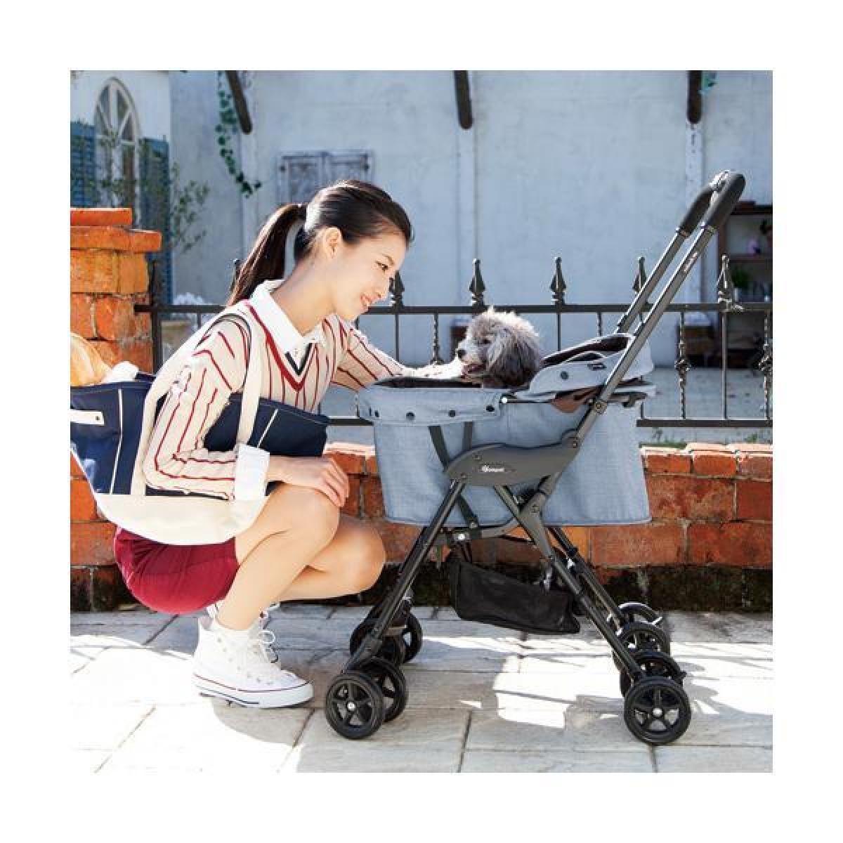 最終値下げ！！compet mimimili ライト ペットカート レイクブルー