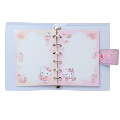 Qoo10] サンリオ ハローキティ シール帳 シールバインダー : 文具