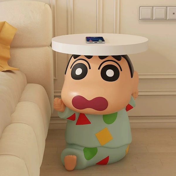 海外大人気)クレヨンしんちゃん ボーちゃん サイドテーブル 高さ45cm
