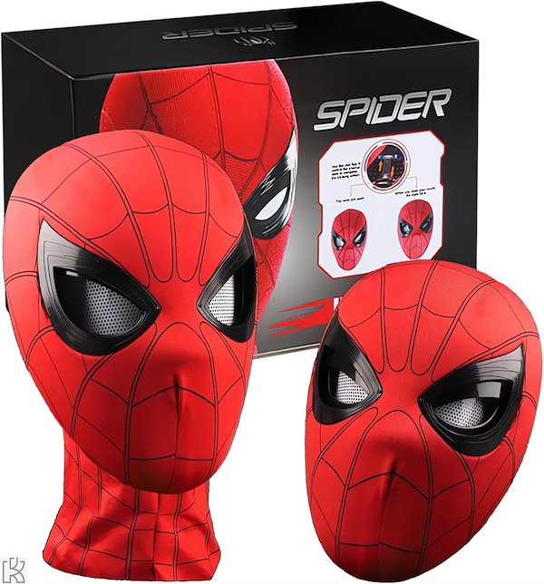 Qoo10] スパイダーマンマスク スパイダーマン コ