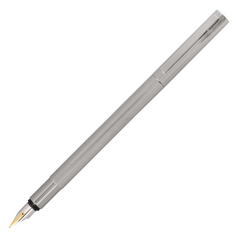 ラミー LAMY cp1 万年筆 ［中字(M)］ プラチナコート L53
