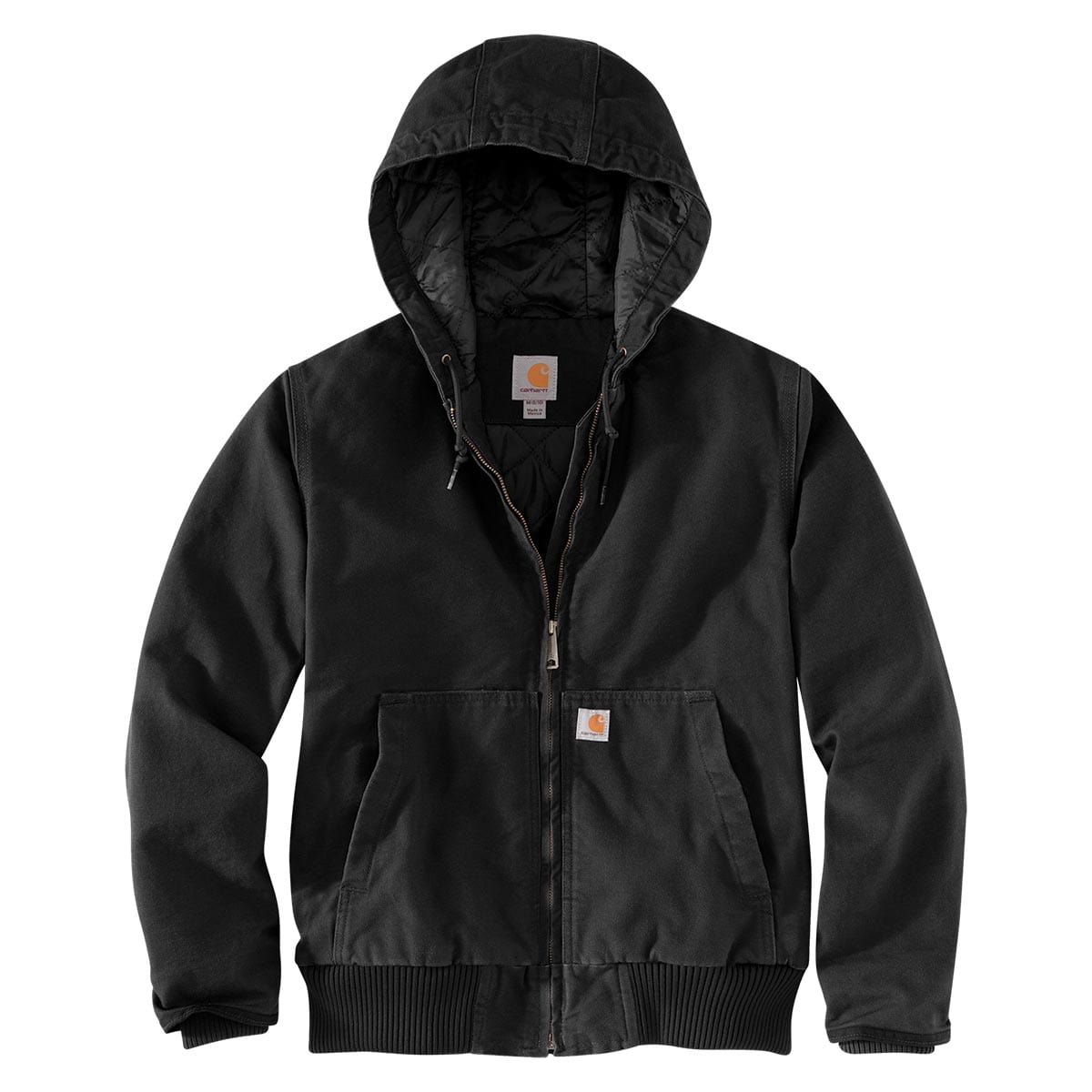 M] Carhartt WJ130 BLK アクティブジャケット￼