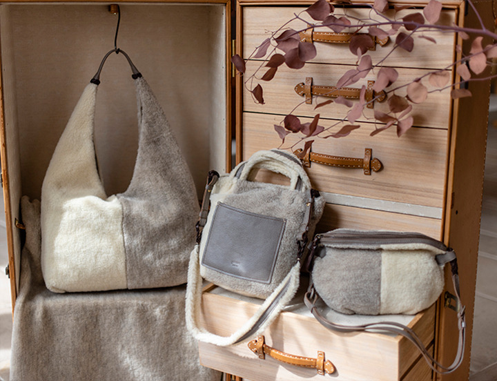 装いにぬくもりとやすらぎを添える「パーチェ」｜革財布、バッグの