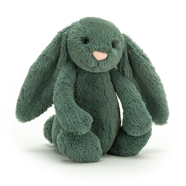 JellyCat Bashful Bunny Medium FOREST – Genevieve Bond Gifts