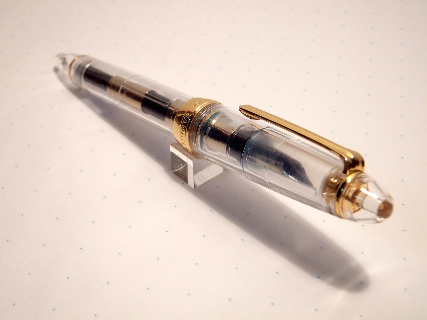 ふでDEまんねん – セーラーショップ 長刀 透明×ゴールド ふでDEまん