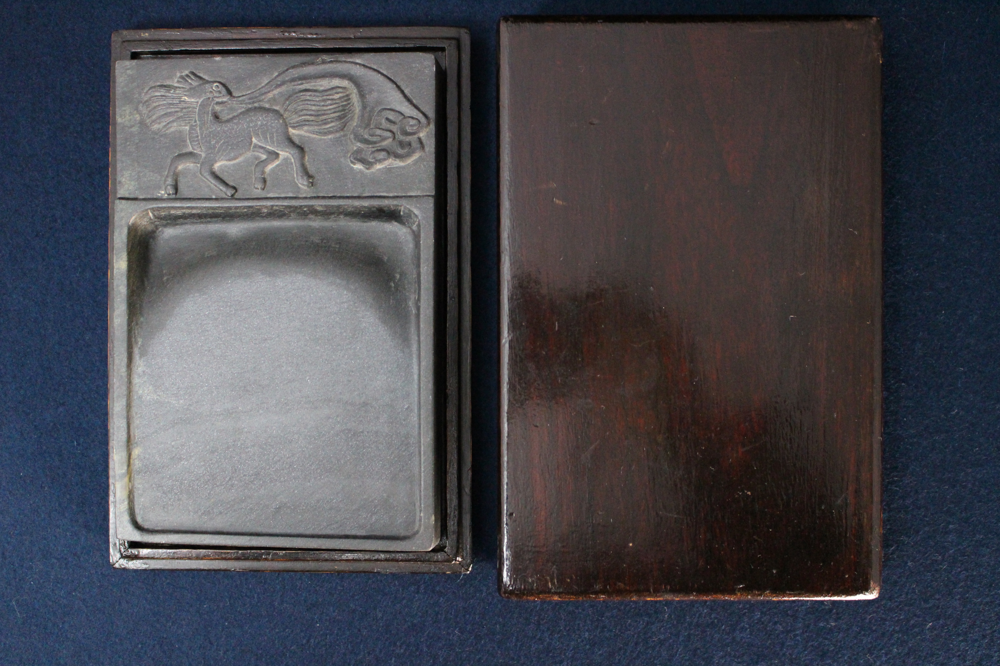 古硯 浮彫り美術品 古硯 浮彫り美術品