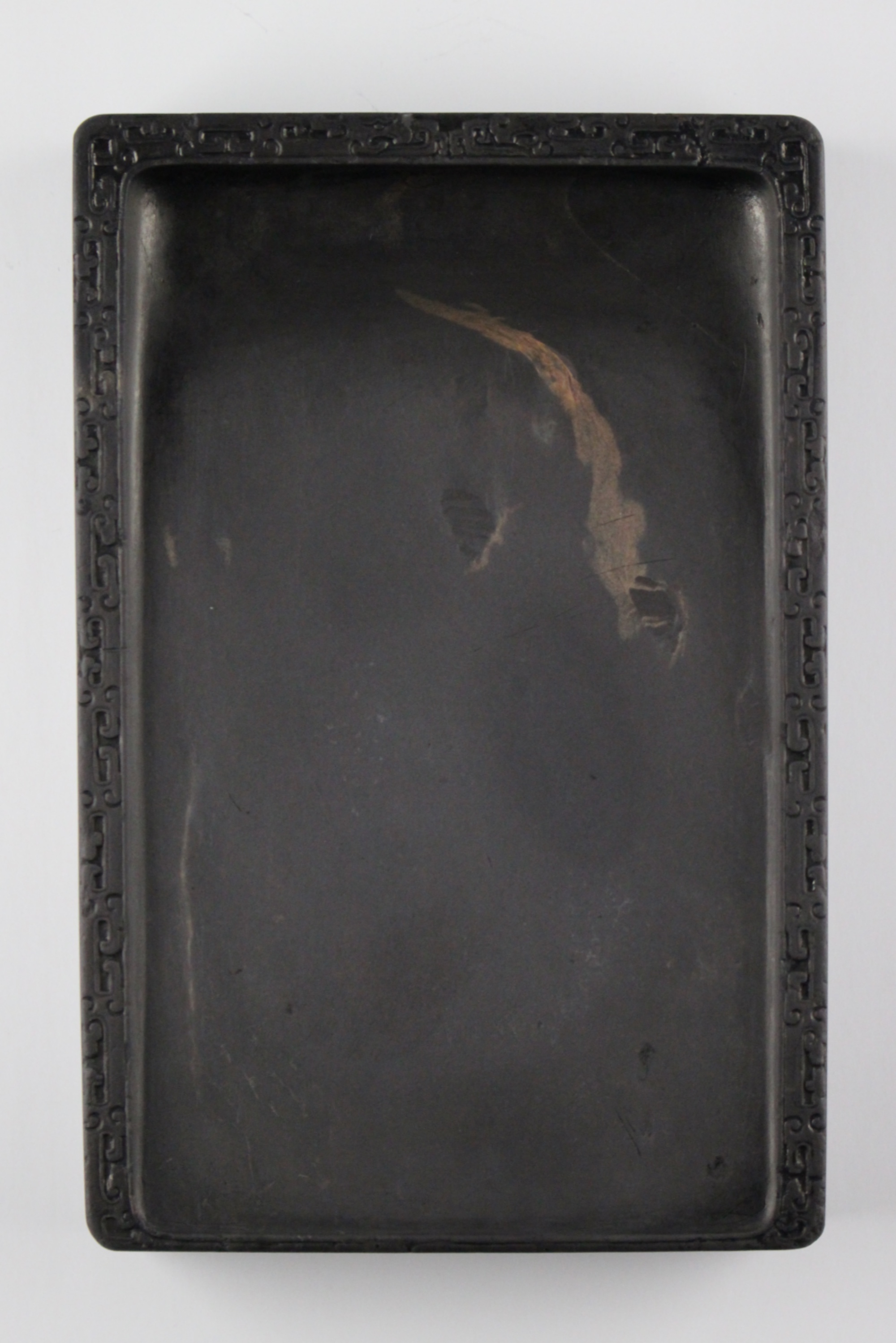 ○中国 端渓廻紋硯 端渓 硯 石紋 文房四寶○ 端渓硯 硯 新古