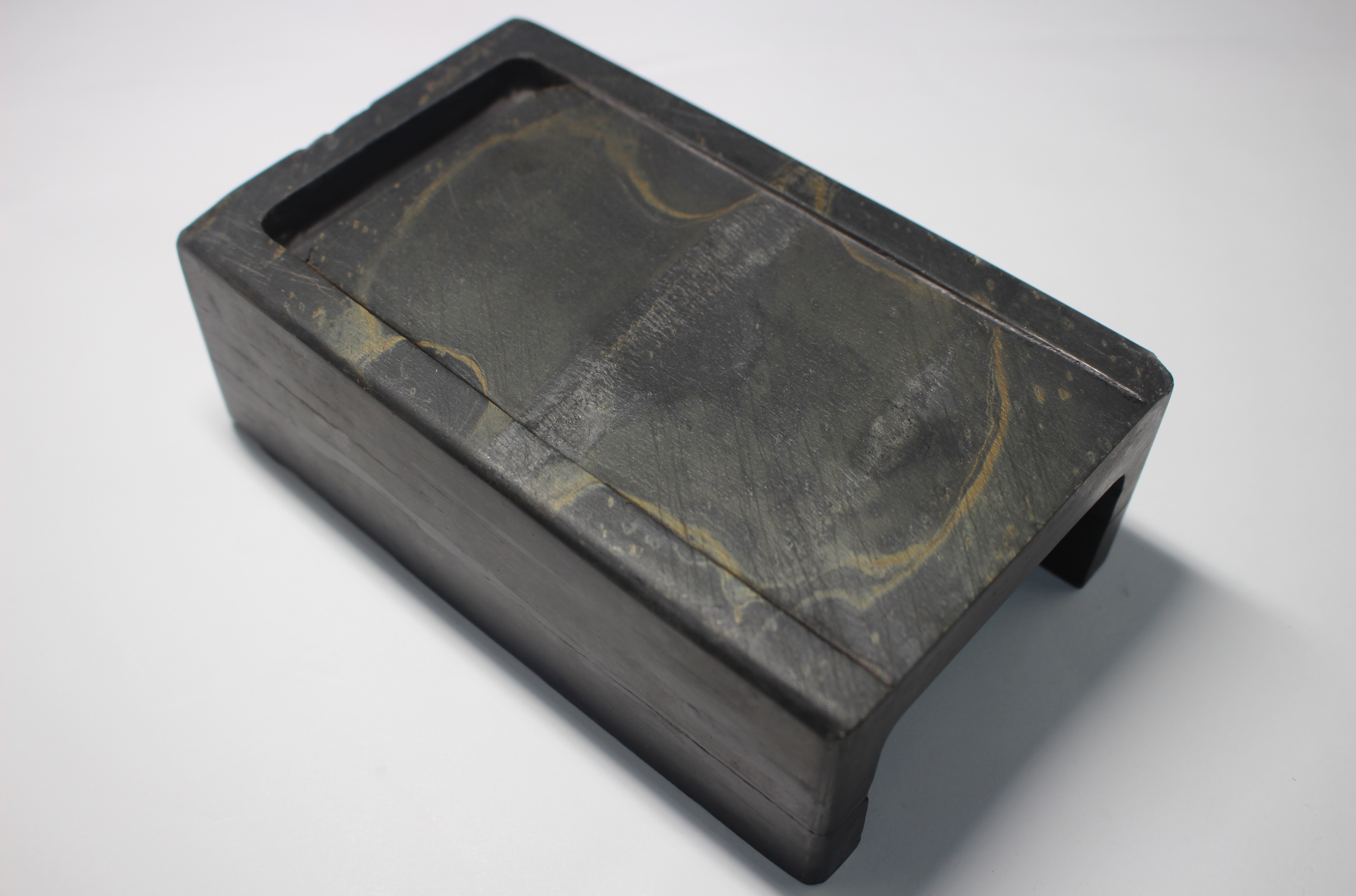 古硯(中型)清代随形硯書道アンティークNO.660