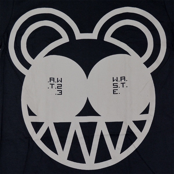 Radiohead Tシャツ クマの顔デザイン レディオヘッド RADIO HEAD トム