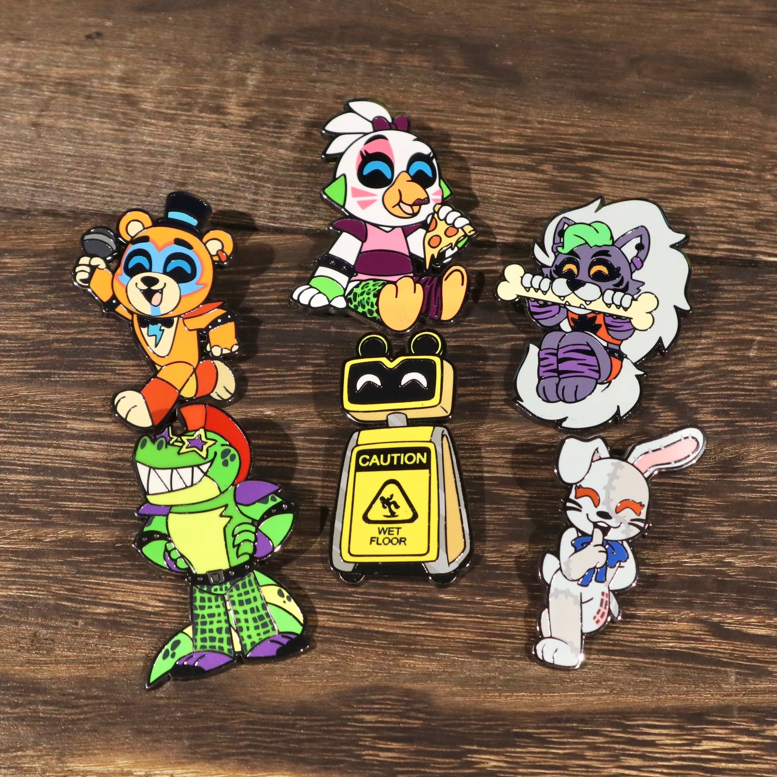 Youtooz FNAF SECURITYBREACH ピンズセット – インフォレンズ・ギーク