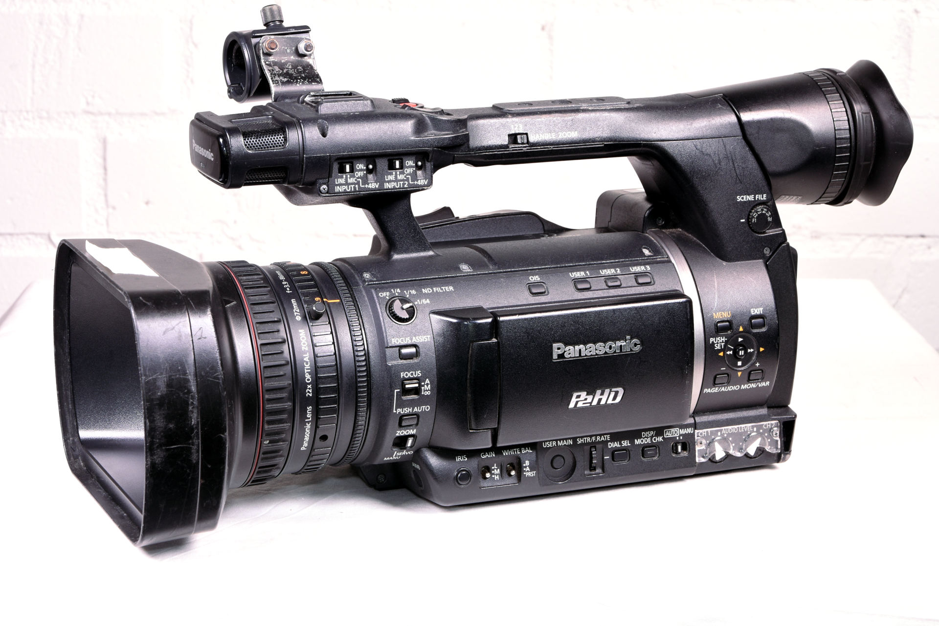 Panasonic AG-HPX250EJ P2 HD Camera – Gearwise – AV & Stage Equipment