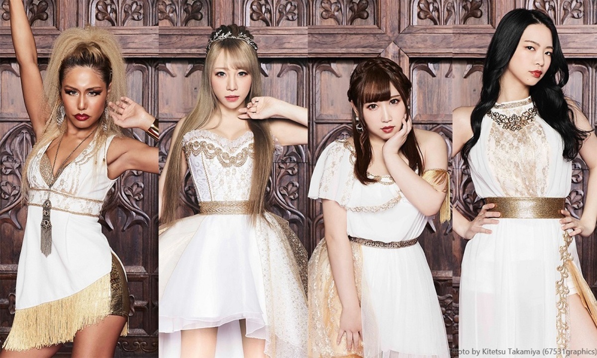 Lovebites ラブバイツ メンバー5人サイン入りポスター 非売品 A2