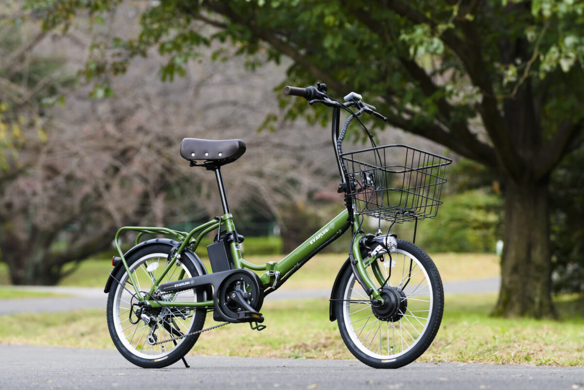 EVA PLUS 電動アシスト自転車 グリーン 電動自転車 ドンキ「EVA PLUS