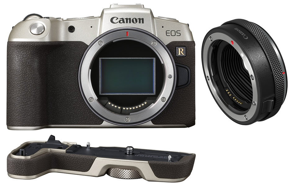 限定ゴールドの小型軽量フルサイズミラーレス「キヤノン EOS RP GOLD