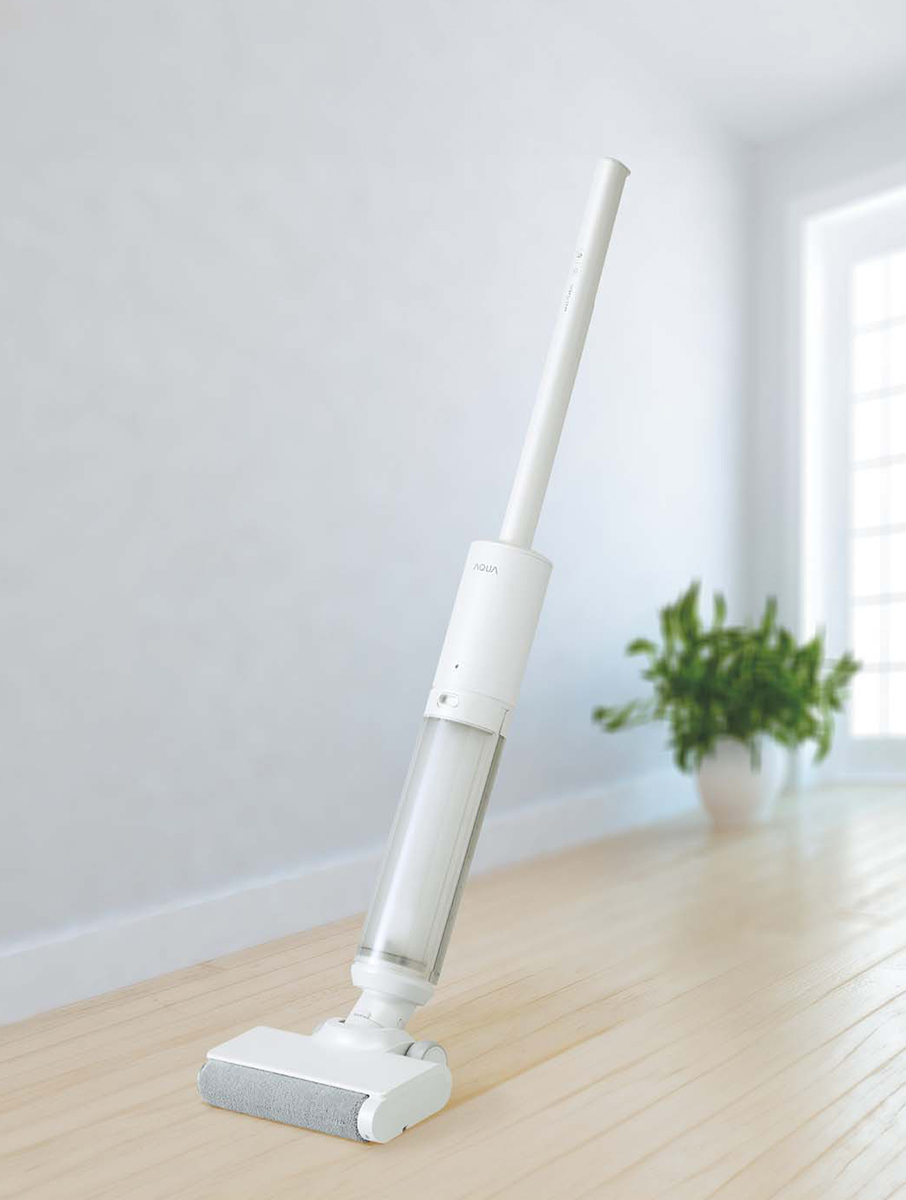 新品AQUA 水拭きフロアクリーナー ワイプル ホワイト AQC-WX1P（W