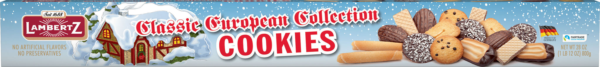 297083 Lambertz Winter / Holiday Cookie Yard Stick 28.22 oz