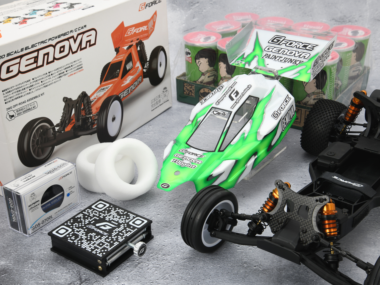 Gフォース ジェノバ GENOVA Ver.2 2WD Buggy Kit 発売のお知らせ | G