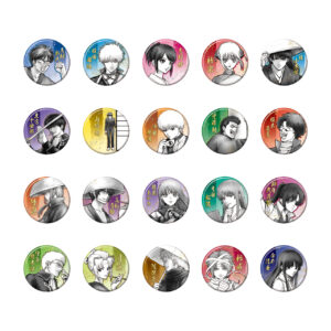 銀魂 坂田銀時 白夜叉 コレクション缶バッジ HEROES ヒーローズ 原作