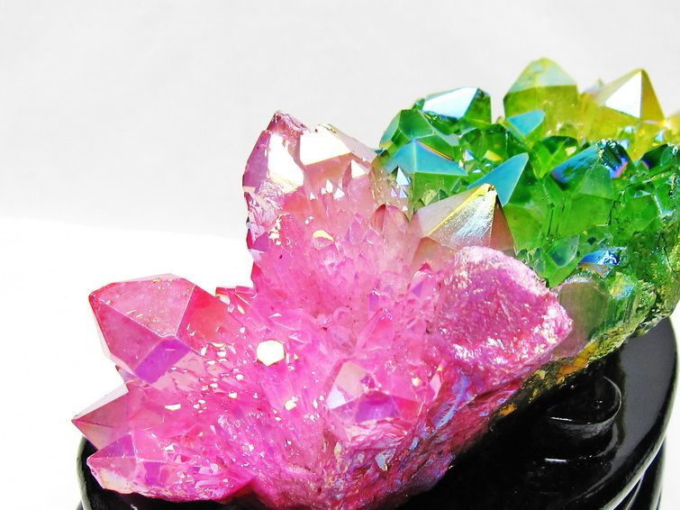 パワーストーン 天然石 オーラ水晶 オーラクリスタル クラスター