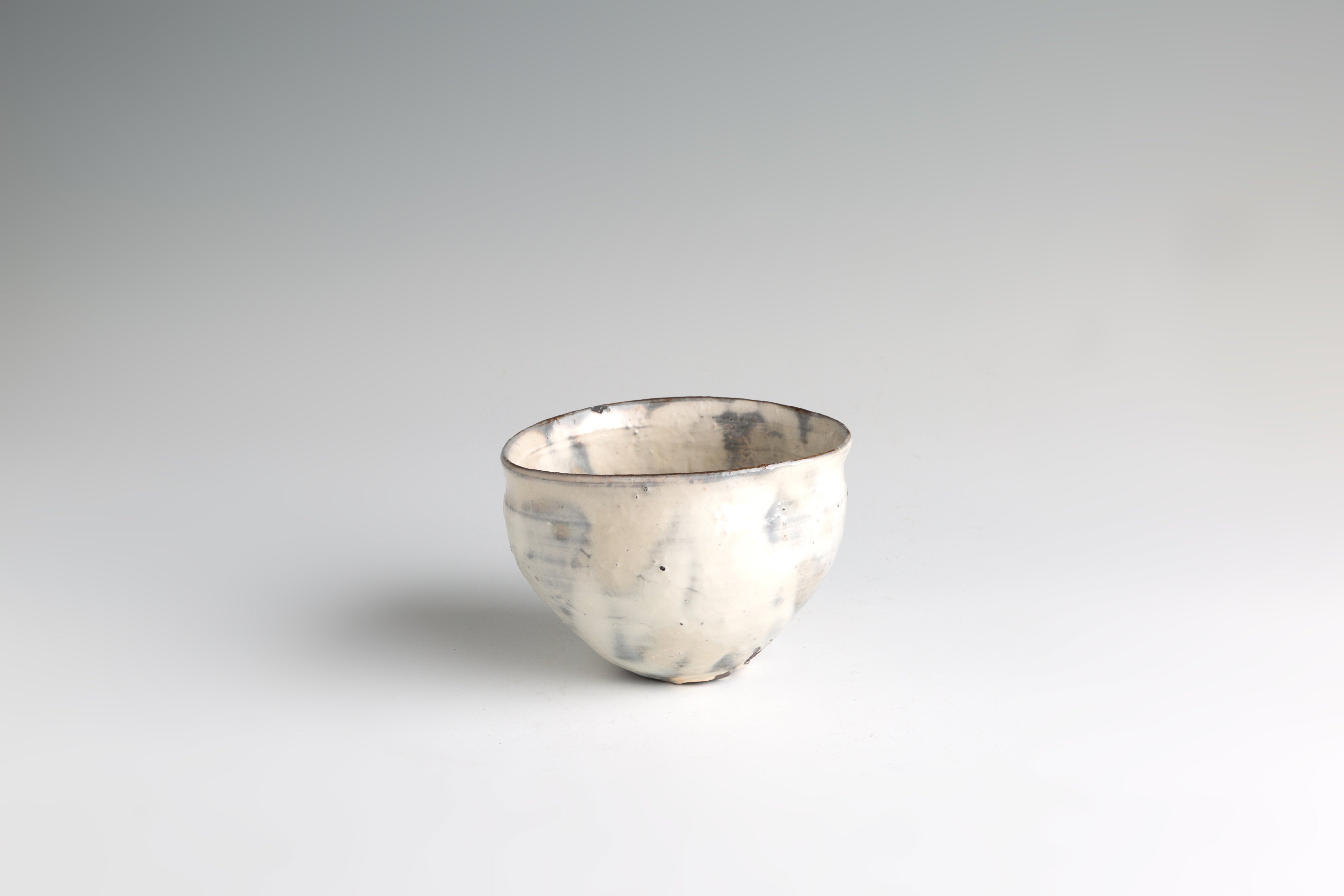 辻村史朗 粉吹茶碗 粉引茶碗 辻村塊 粉吹茶碗 共箱 辻村