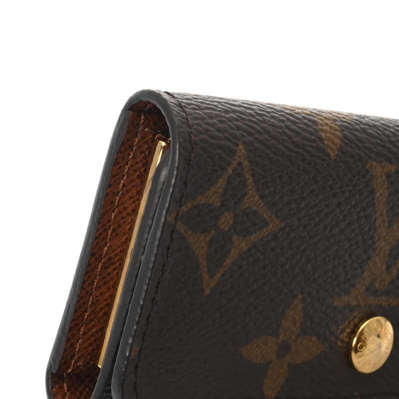 ルイヴィトン4連キーケース ミュルティクレ4 旧型 14145 ブラウン