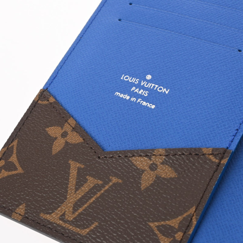 ルイヴィトンクーヴェルテュール パスポール NM 14145 ブルー
