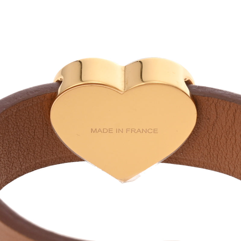 エルメス グローブホルダー ハートモチーフ ゴールド/ゴールド金具
