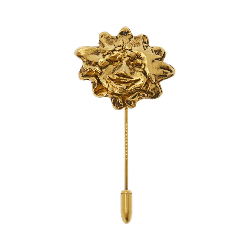 フランスアンティークギリシャ神話モチーフのシェルカメオブローチ