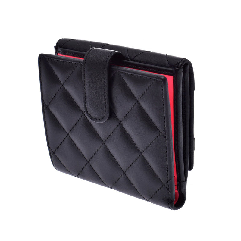 CHANEL シャネル 二つ折り財布 カンボンライン シャネルカンボンライン