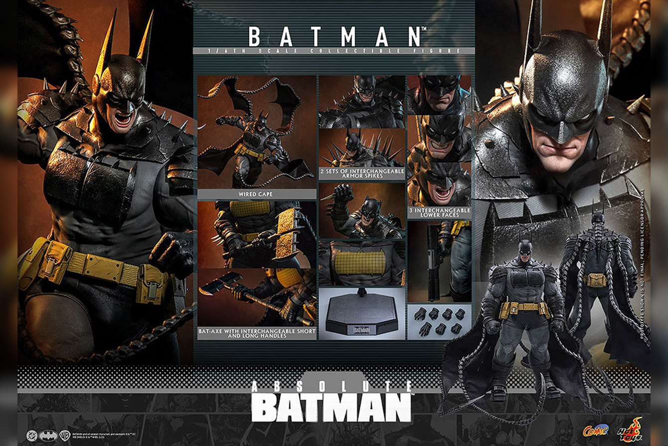 ホットトイズ新作！『Absolute Batman』バットマンが27年1月発売